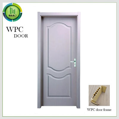 ราคาดี การทาสี WPC ประตู ประตูภายในที่เป็นมิตรต่อสิ่งแวดล้อมที่มีความแข็งแรงที่ดีกว่า ความมั่นคงและความทนทานต่อความชื้นและความพัง ออนไลน์