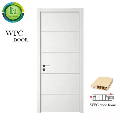 ราคาดี โซลิดคอร์อิสราเอล WPC การทาสีภายใน ประตูหน้าบ้านไม้ ออนไลน์