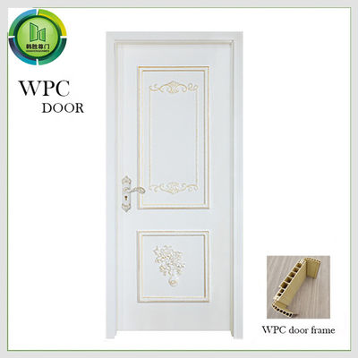 ราคาดี ภายในไม้ WPC ประตูเรียบ กันปลวก ใช้ในห้องพัก ออนไลน์