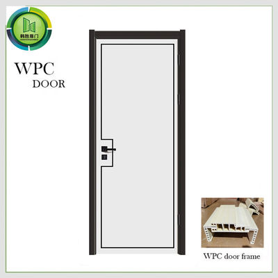 ราคาดี การเข้าห้องกันเสียง WPC ประตูธรรมดา กันน้ํา CE รับรองการใช้ในห้องนอน ออนไลน์