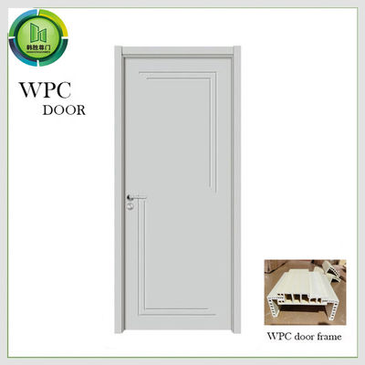 ราคาดี OEM กันไฟ WPC ประตูธรรมดา ขาว ทนความชื้น ใช้ในโรงแรม ออนไลน์