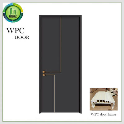 ราคาดี การคุ้มครองสิ่งแวดล้อม WPC ไม้ประตู laminate สําหรับอพาร์ทเมนต์ ออนไลน์