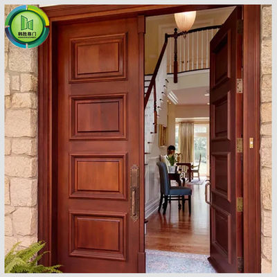 ราคาดี ปรับแต่งไม้แข็ง WPC ประตูสองด้านใน กันเสียง โรงแรมใช้ ออนไลน์