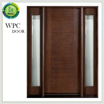ราคาดี สารประกอบแก้วสอง WPC ประตูเลื่อนที่อยู่อาศัย PVC ปรับผิว ออนไลน์