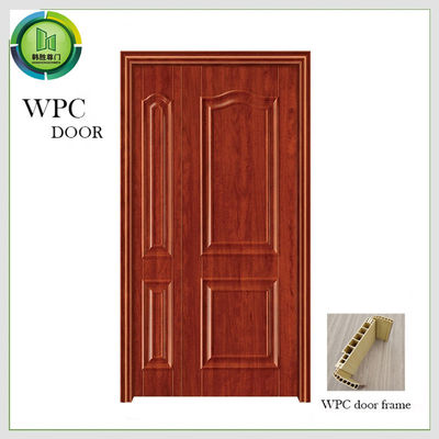 ราคาดี กันน้ํา WPC ประตูคู่ PVC ผิวผิวเคลือบ ออนไลน์