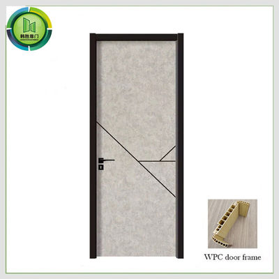 ราคาดี ทนทานไฟ ปรับปรุง UPVC ประตูภายในบ้าน ทนต่อปลวก ออนไลน์