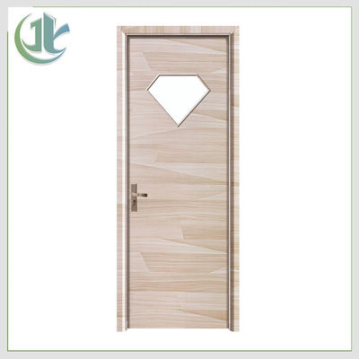 ราคาดี ปรับปรุง WPC ประตูแก้ว PVC Laminated ด้านผิวสําหรับห้องน้ํา ออนไลน์