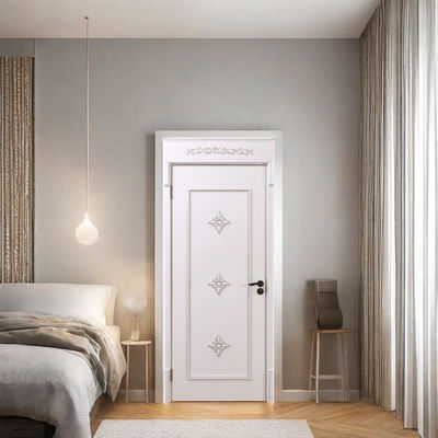 ราคาดี Modern and Durable WPC Interior Door for Residential and Commercial Direct Selling Formaldehyde-Free and Low Maintenance ออนไลน์