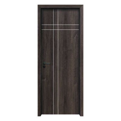 ราคาดี Modern WPC Glass Door with Painting PVC Laminated and Heat Transfer Surface Finishes for Stylish Spaces ออนไลน์
