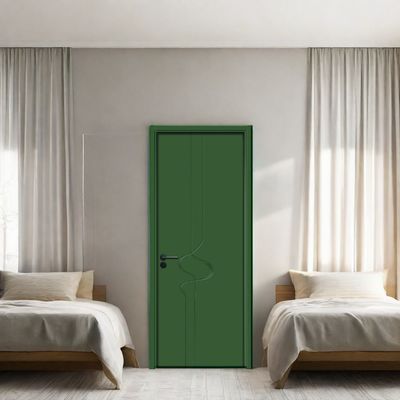 ราคาดี ประตู WPC Hollow Design ทันสมัย พร้อมรูกุญแจ Mortise Lock และขนาดมาตรฐาน 2100*600*45 มม. สำหรับใช้ภายใน ออนไลน์