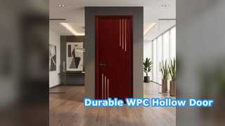 ฉนวนกันความร้อน WPC Hollow Door กันความชื้น