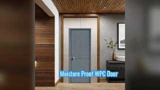ประตูกลวง WPC ทนทานต่อความชื้น