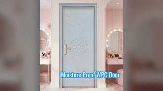 WPC Hollow Door ฉนวนกันความร้อน กันความชื้น