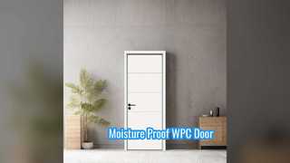 ฉนวนกันความร้อนความชื้นประตู WPC Hollow