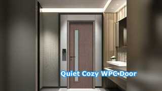 WPC Hollow Door กันเสียง กันความร้อน กันปลวก