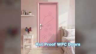 WPC Hollow Door Moisture Rot Proof กันเสียง