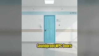 ประตู WPC กันเสียง กันความร้อน ดีไซน์ทันสมัย