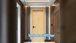 แม่พิมพ์ป้องกันปลวกประตูกลวง WPC การบำรุงรักษาต่ำ