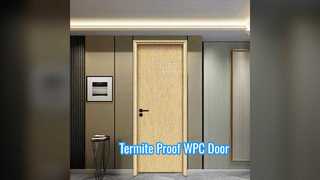 แม่พิมพ์ป้องกันปลวกประตูกลวง WPC ที่ทนทาน